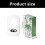 Automatische aromatherapie-diffuser Oplaadbaar 4 snelheden Modus 6