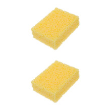 Worgeous 2pcs Pottery Sponges for Clay Artists – Compatible with Ceramics, DIY, Painting, Drawing & Kitchen Cleaning – Yellow