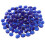 100 peças de bolinhas de gude redondas para enchimento de vasos, 17-20 mm/0,7-0,8 polegadas, azul escuro 1