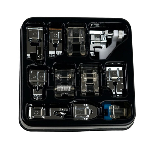 OUNONA11Pcs Σετ Ποδαριών Πιέσεως Ραπτομηχανής Κιτ Πολλαπλών Χρήσεων 2
