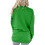 Damen-Tunika-Sweatshirt mit V-Ausschnitt und Puffärmeln 5