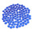 100 peças de bolinhas de gude redondas para enchimento de vasos, 17-20 mm/0,7-0,8 polegadas, azul escuro 6
