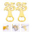 Χειροκίνητο ανοιχτήρι μπουκαλιών μπύρας Golden Alloy για οικιακή χρήση με στιβαρή 4