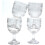 Fez Weingläser, 12 oz, 4er-Set, klar 1