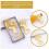 Χειροκίνητο ανοιχτήρι μπουκαλιών μπύρας Golden Alloy για οικιακή χρήση με στιβαρή 3