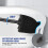 WC-Bürste und Halter-Set aus Edelstahl 3