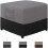 Capa para mesa de centro externa 122 x 71 x 41 cm cinza 1