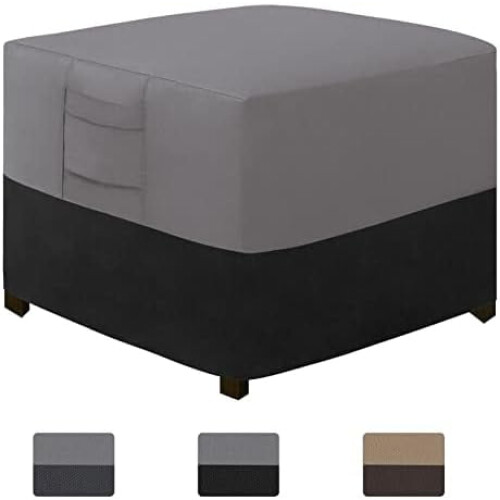 Capa para mesa de centro externa 122 x 71 x 41 cm cinza