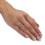 Forlovelsesring Elegant Legering Dobbel Hjerte Kvinner Bryllup 5