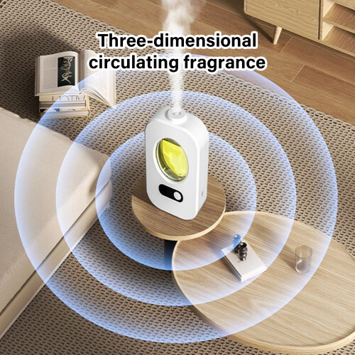 Automatische aromatherapie-diffuser Oplaadbaar 4 snelheden Modus 1