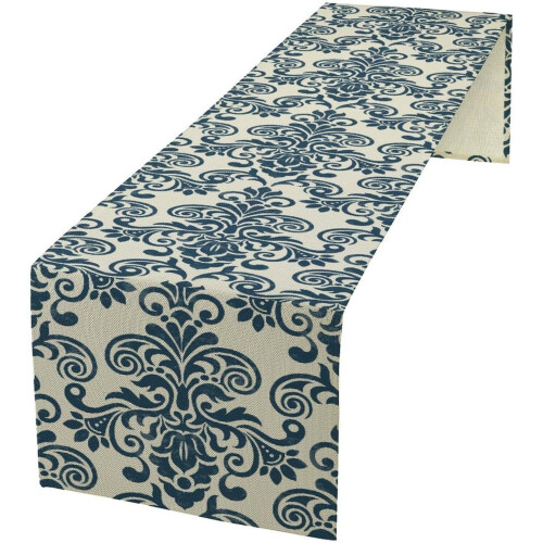 Caminho de mesa de linho 13x90 polegadas