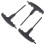 Roller Skate Wrench Set T-Shape Portable Tool Black 4