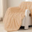 Nkmbld Queen Blanket – Soft Double-Layer Throw, Brown 2
