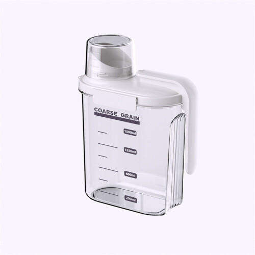 1,5-Liter-Luftdichter Müslibehälter mit Ausgießer und 2