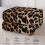 Brown Leopard Print Flannel Throw Blanket 5