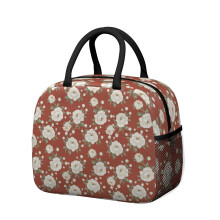 Sac isotherme à motif floral pour femme – Étanche, idéal pour le travail, la plage, les voyages, les pique-niques et le camping.