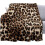 Brown Leopard Print Flannel Throw Blanket 2