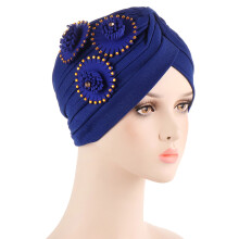 Turbany dla kobiet, chusta na głowę, hidżab, czapka przeciwnowotworowa, etniczny, boho, kwiatowy, nakrycie głowy, turban, czapka beanie