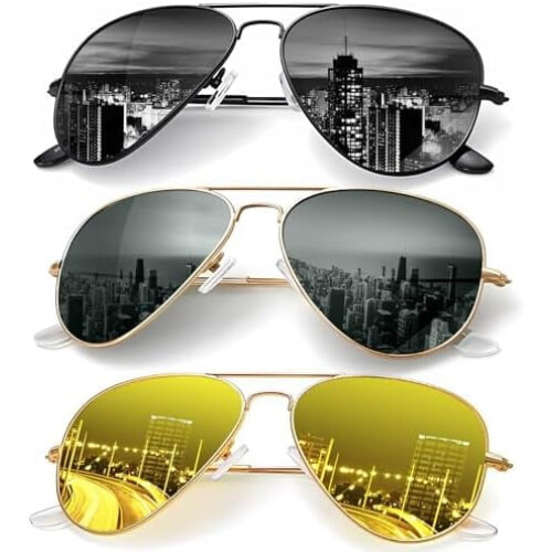 Κλασικά γυαλιά ηλίου Aviator για άνδρες και γυναίκες, οδήγηση, γυαλιά ηλίου με