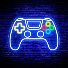 Enseigne lumineuse néon pour gamer, décoration murale pour salle vidéo, chambre ou espace gamer, alimentation USB, cadeau idéal pour adolescents,