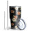 30oz Vakuumisolierter Becher mit Blumenmuster 2