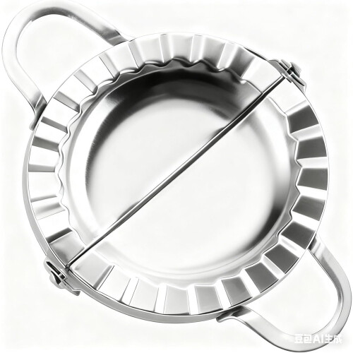 Empanada Presse Rustfrit Stål 6 Tommer 2-i-1