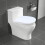 Housse de couvercle de toilette extensible et élastique, lavable, 43 x 58 cm 6