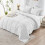 Queensize dekbedset, 7-delig, geborstelde stof 5