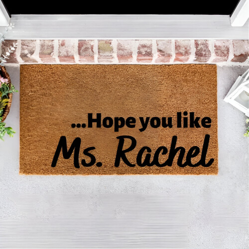 Πατάκι πόρτας Ms Rachel Faux Coir για εξωτερική είσοδο 2