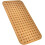 Tapis de bain antidérapant 31 x 15,5 po marron 1
