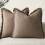Fodere per cuscini in ramia e cotone con frange, 45x45 cm, set da 2 1