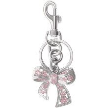 Glitzernder Schleifen-Taschenanhänger mit Strasssteinen, Schleifen-Schlüsselanhänger, Damen-Taschenanhänger für Handtaschen
