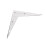 TOYMYTOY Gitarrbrygga CE401 Metall V-formad Silver 1 st 1
