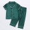 Barn Flickor Pyjamas Set Silkeslen Pyjamas Button-down Sovkläder Nattkläder Loungekläder Kläder Set Presenter 2