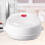 Cuiseur vapeur pour micro-ondes en plastique blanc avec couvercle 3