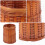 Θήκη για στυλό Hemoton Bamboo Cup Desktop Tea Accessories Holder Makeup Brush Storage Organizer 7