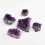 Natural Amethyst Geode Cluster 40-50g 5