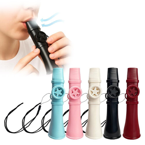 2025 Νέο Kazoo, Εύκολο στην εκμάθηση όργανο Kazoo, Φορητό επαναχρησιμοποιήσιμο μουσικό 2