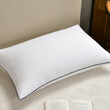 Grand oreiller moelleux avec noyau amovible, garnissage en polyester