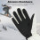 Ski Gloves for Men with Wrist Support Waterproof Thinsulate 6