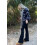 Leggings Leathnaithe do Mhná le Rialú Bolg Trasnaithe Coim agus Cos Leathan 4