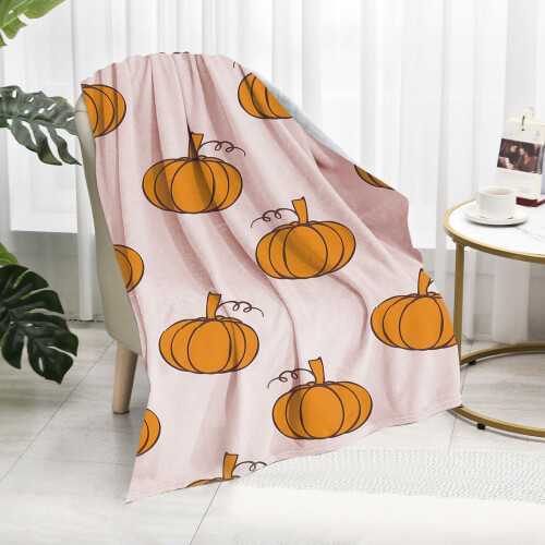 Deka s halloweenskou tekvicou75x100cm