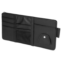 Porta-documentos EASTIN em couro PU para registro e seguro de carro, para porta-luvas/quebra-sol – Compatível com a maioria dos veículos
