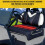 Heated Golf Cart Seat Cover Waterproof Universal 4-Zone 4