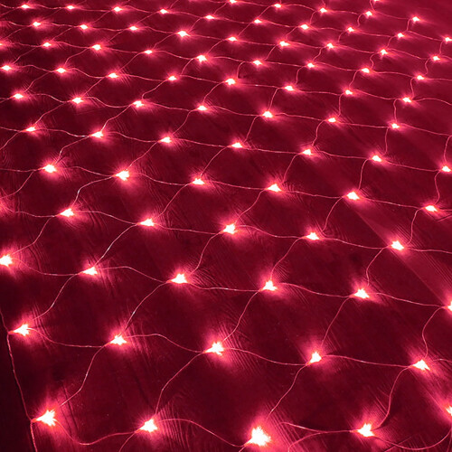 Kerstnetverlichting 3m x 2m, 192 LED's, 8 standen, IP44