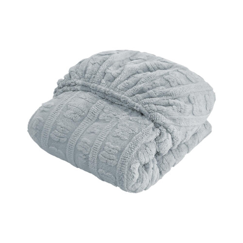 Protector de colchón térmico ajustable Milk-Wool tamaño matrimonial 1