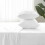 Σεντόνια Flannel King Size Bright White - Σετ σεντονιών από εξαιρετικά μαλακό φλις, αφράτα, 6