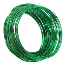 Groen aluminiumdraad voor bonsai en het maken van sieraden, 16 gauge.