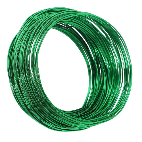 Fio de alumínio verde 0,1 mm 30 m – Artesanato e Bonsai