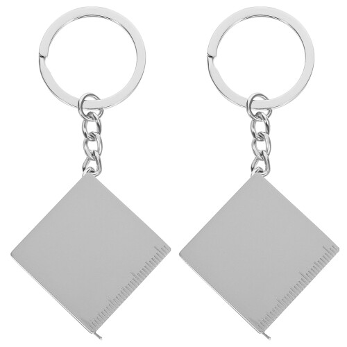 YEAHIBABY retractable tape measure key holder 2 pcs